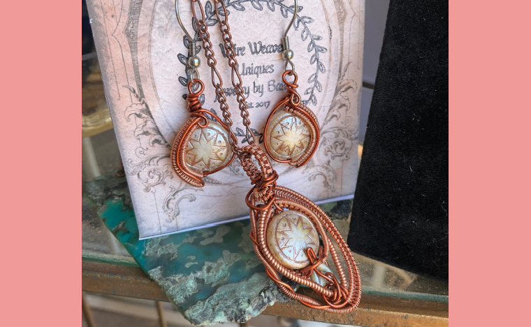 Czech Glass Jewelry Set