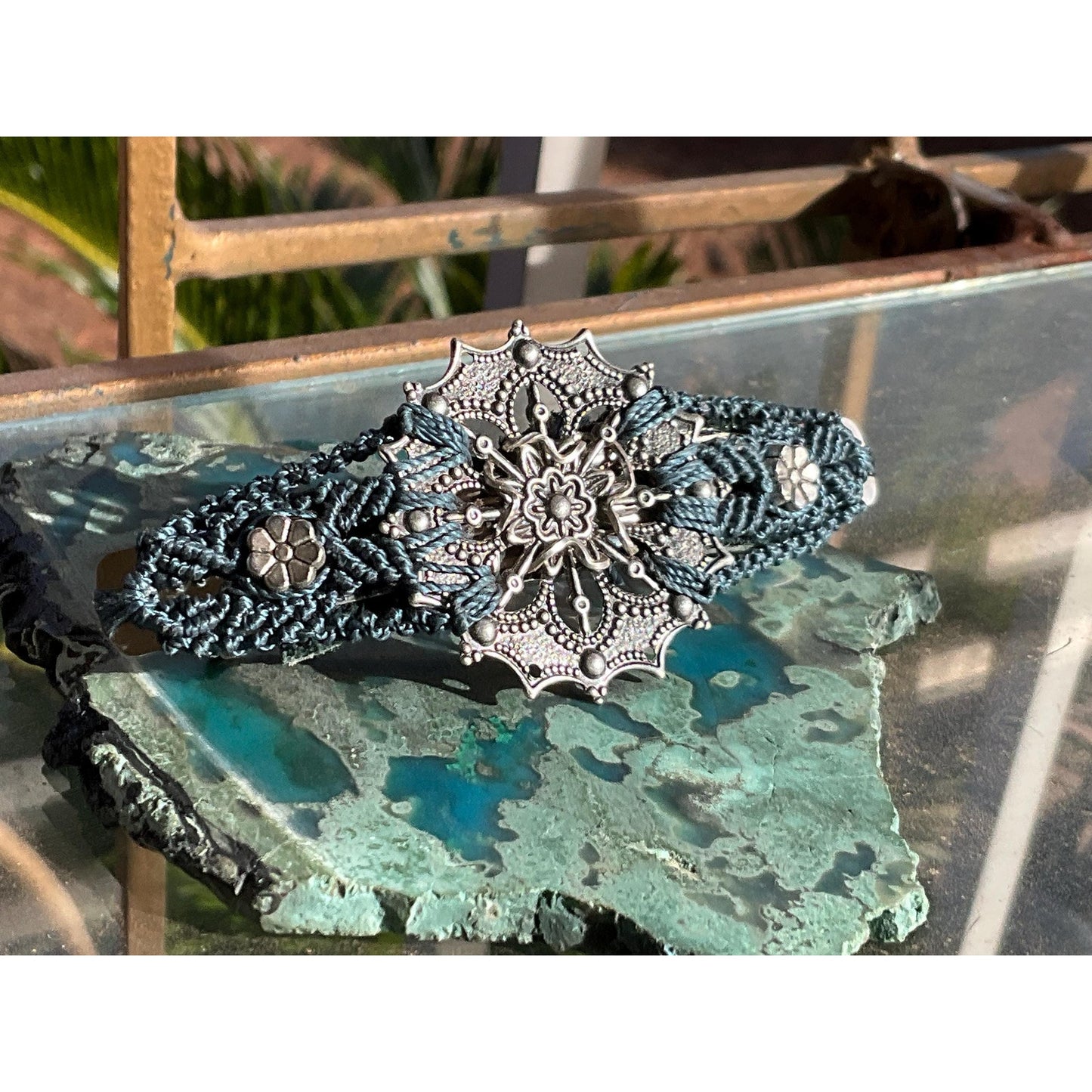 Micro Macrame Hair Clip