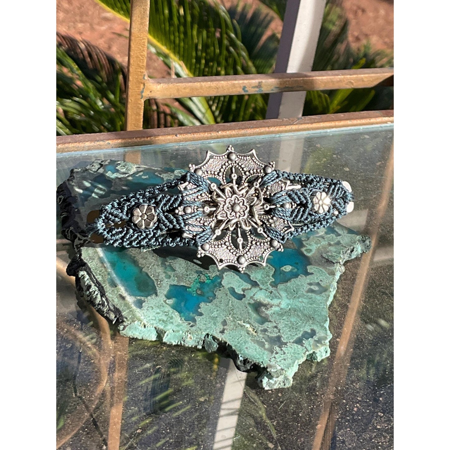 Micro Macrame Hair Clip