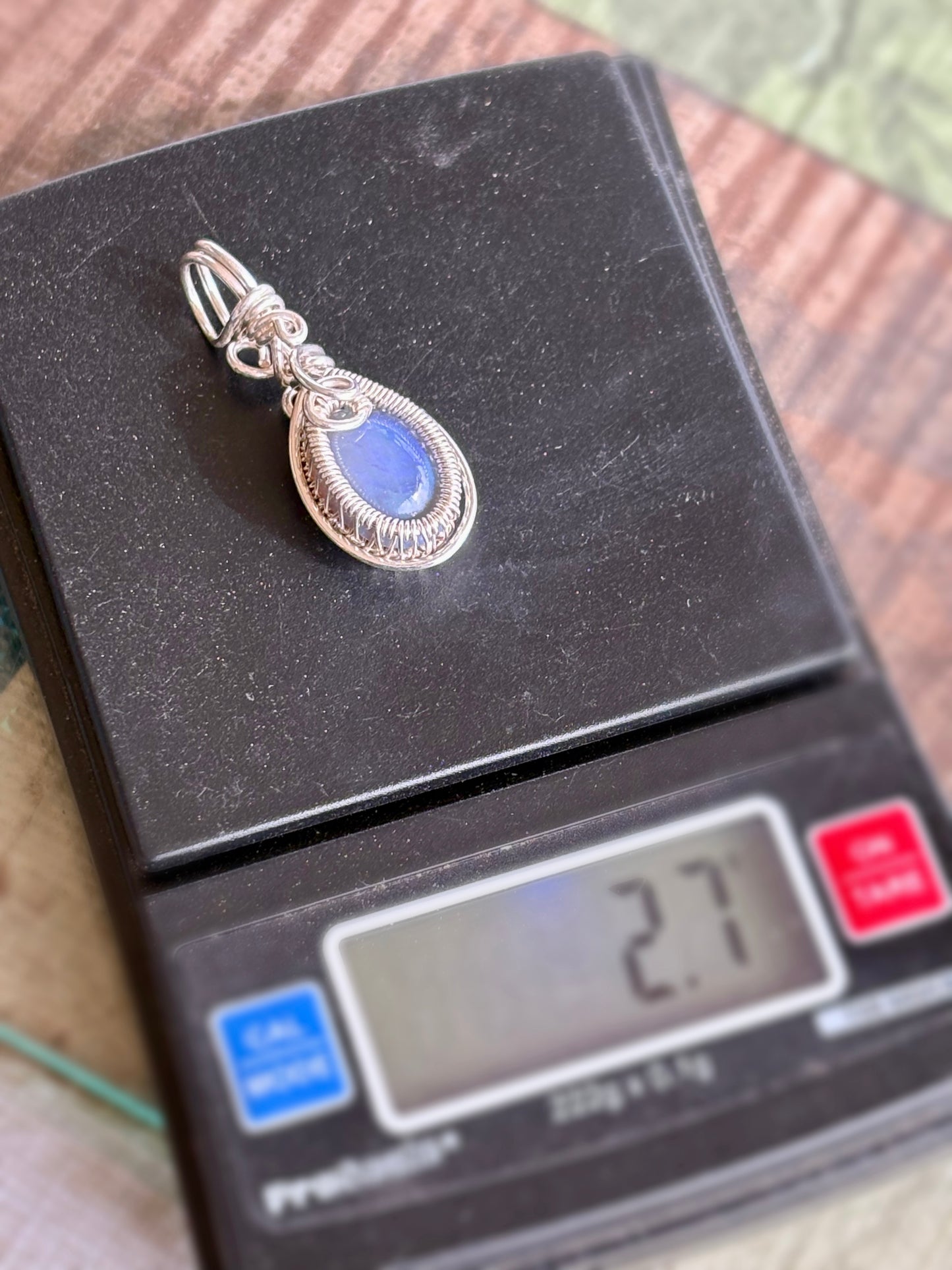 Lightning Ridge Opal Sterling Silver Pendant