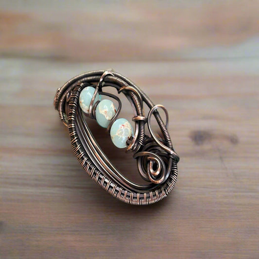 Elegant Jasper Pendant