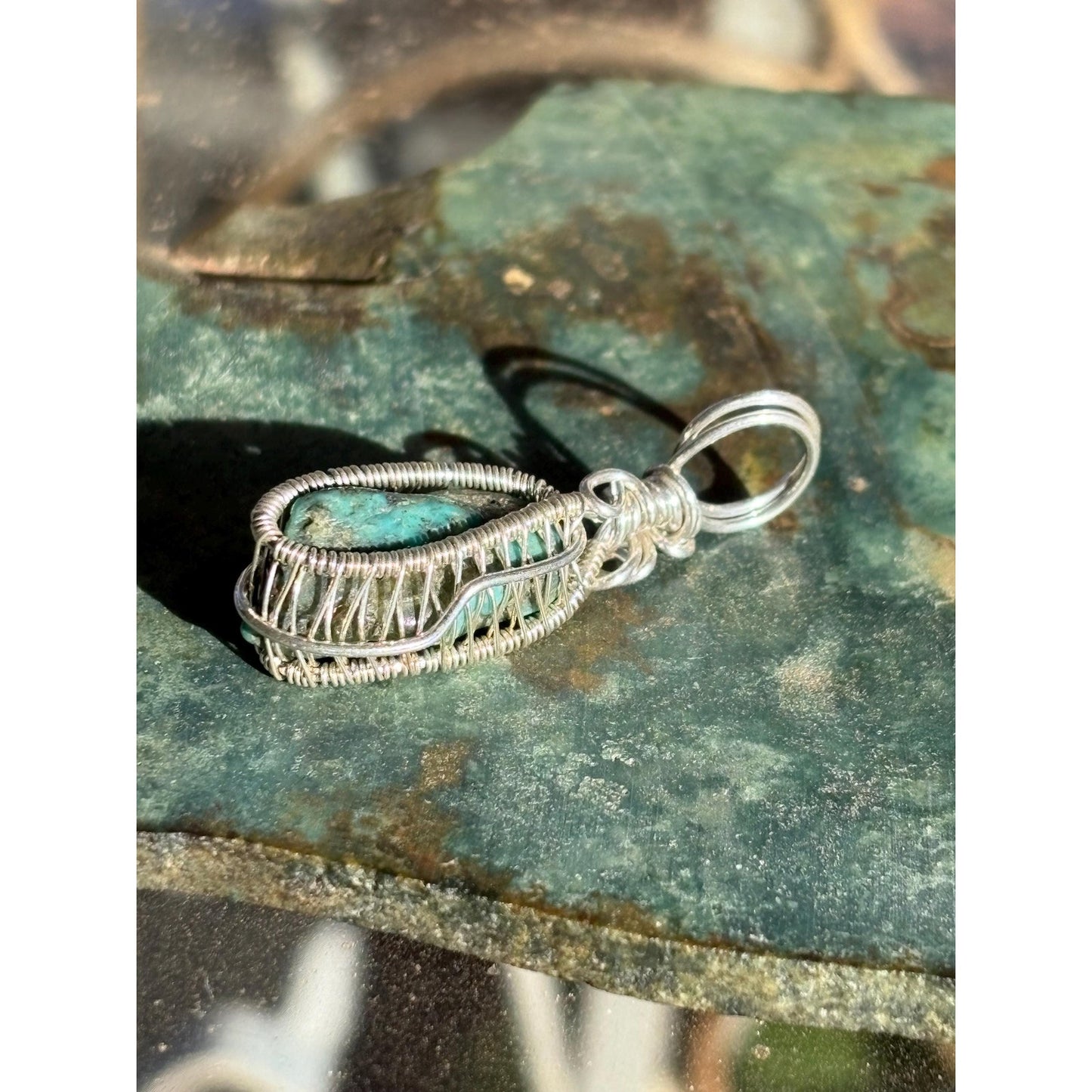 Sterling Silver Turquoise Sleeping Beauty