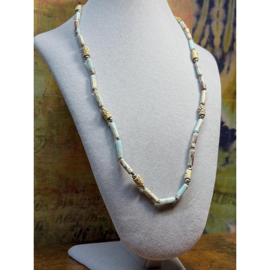 Imperial Jasper Knotted Necklace