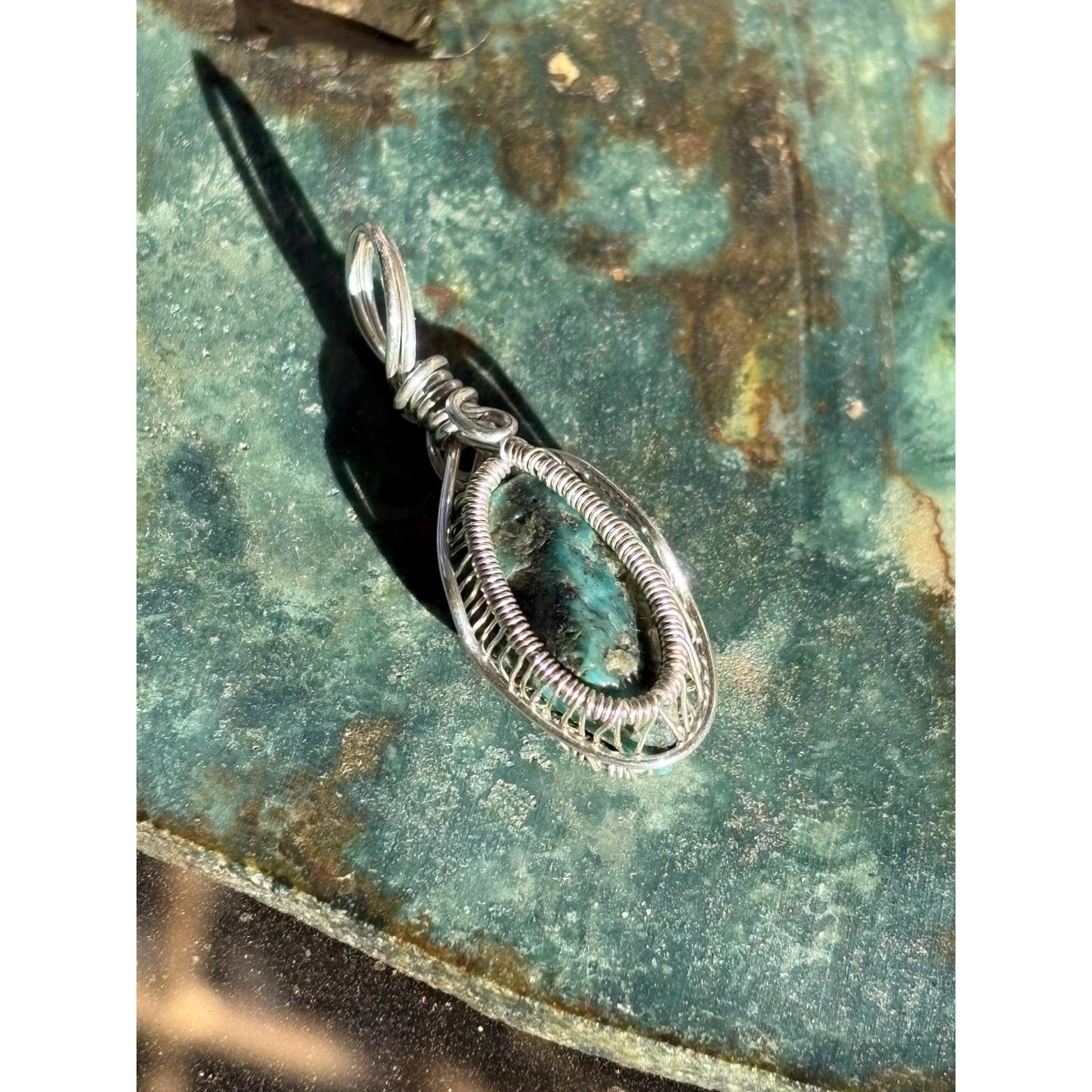 Sterling Silver Turquoise Sleeping Beauty