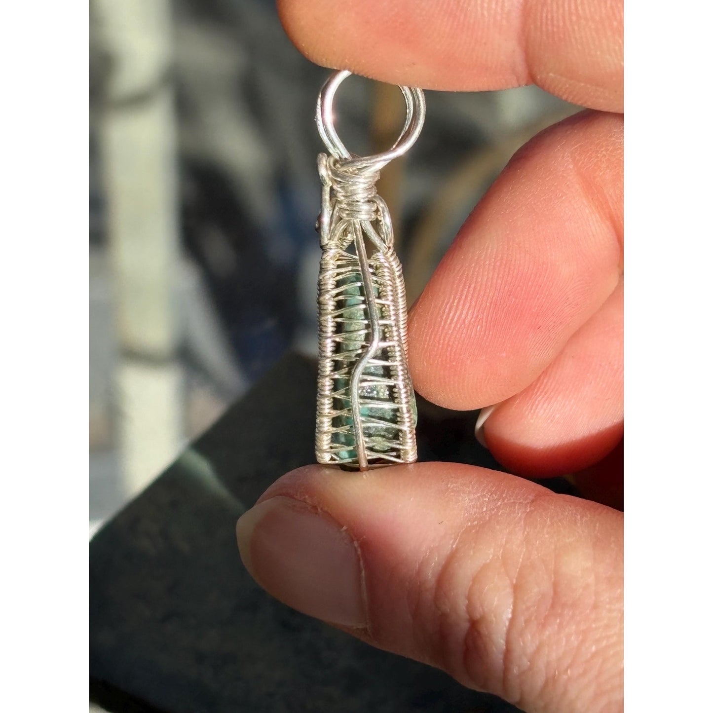 Sterling Silver Turquoise Sleeping Beauty