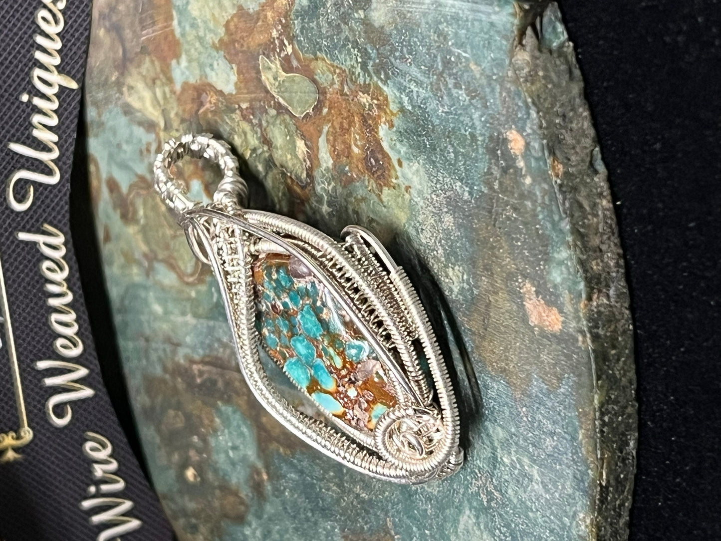 Kingman Arizona Turquoise In Silver