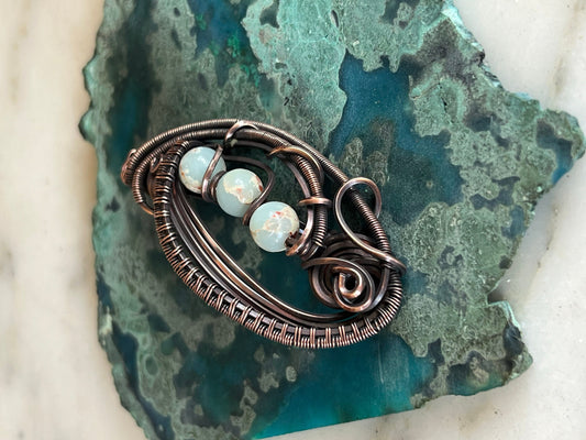 Elegant Jasper Pendant