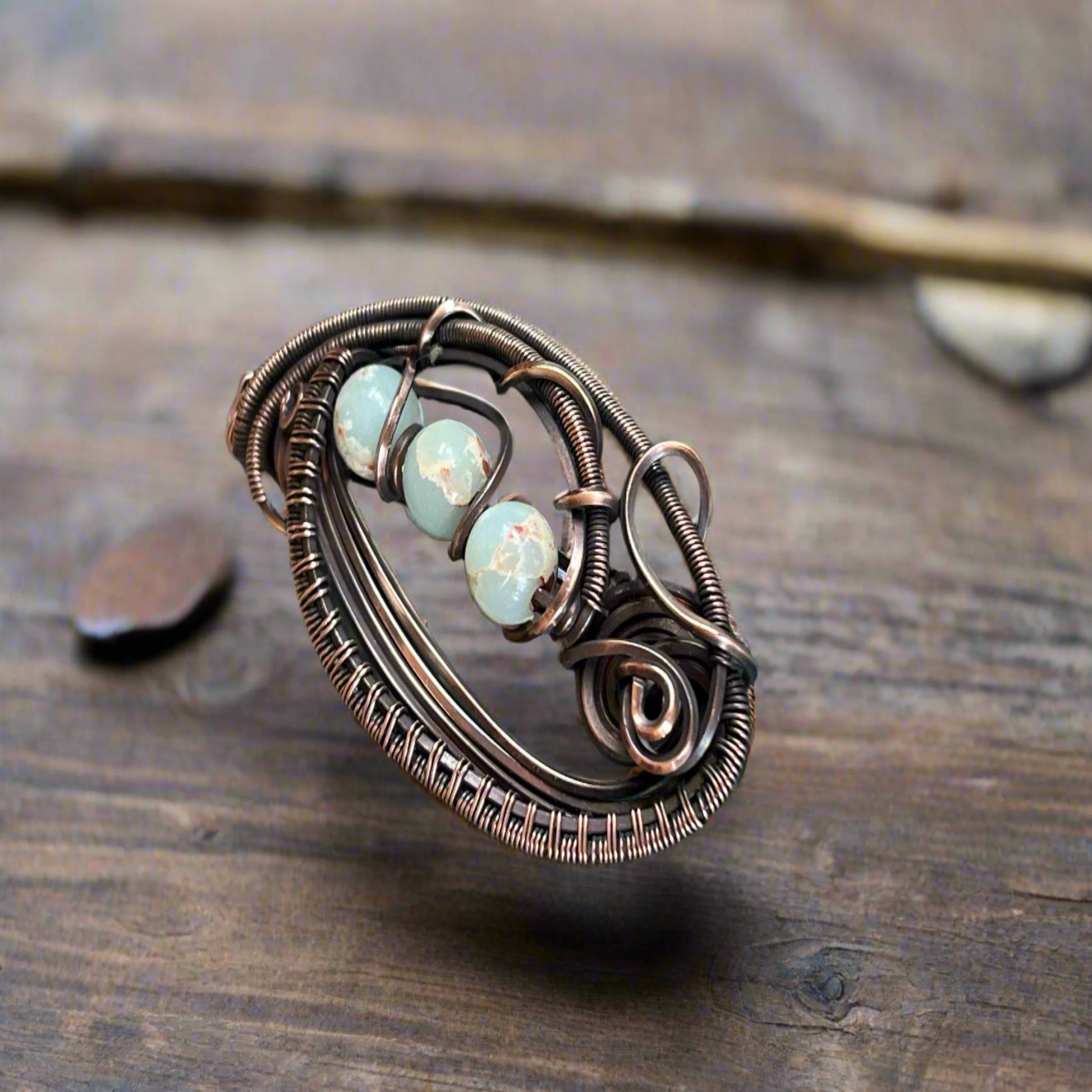 Elegant Jasper Pendant